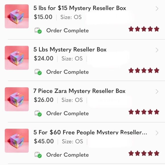 5lbs Reseller Mystery Box  - Picture 3 of 4